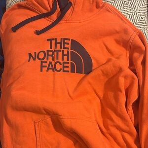 The North Face Men's Vibrant Orange Hoodie